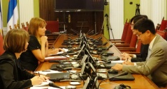 4 September 2015 Foreign Affairs Committee Chairperson in meeting with the newly-appointed Japanese Ambassador to Serbia